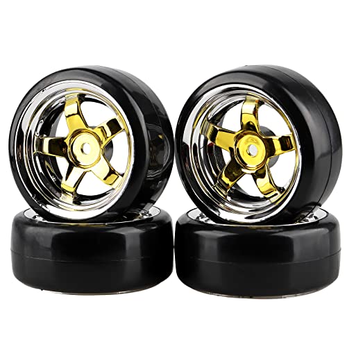 Shaluoman Gold 5-Spoke Plated Wheels