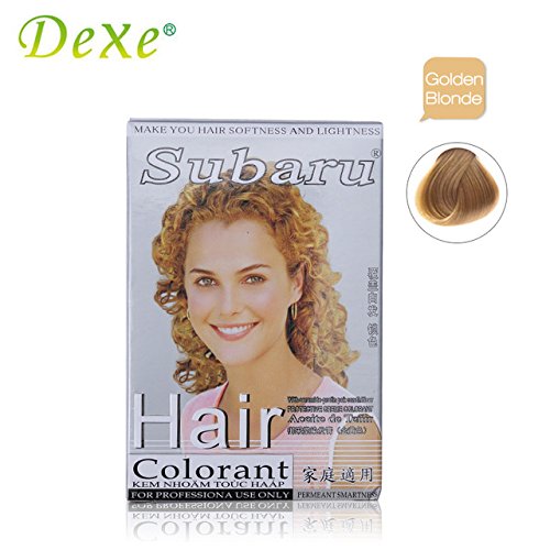 Buy 2pc=1set Dexe Brand Hair Colorant Cream Hair Dye + dioxygen Milk