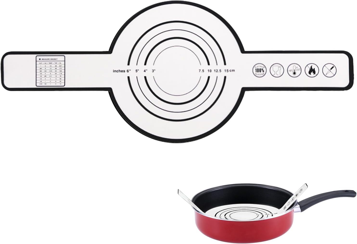 Silicone Baking Mat for Dutch Oven Bread Sling Bread Baking