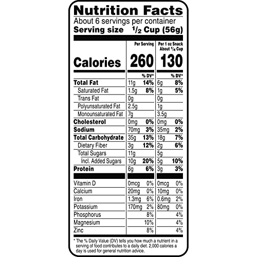 Bear Naked Granola Cereal, Breakfast Snacks, Peanut Butter (6 Bags)