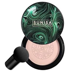 RE Air Cushion BB Isolation BB Nude Concealer Waterproof Liquid Foundation CC Full Coverage Concealer, 20g and 36H Black Pen Eyeliner Combo. (1 foundation and 1 Eyeliner Total 2 Pices set) 5