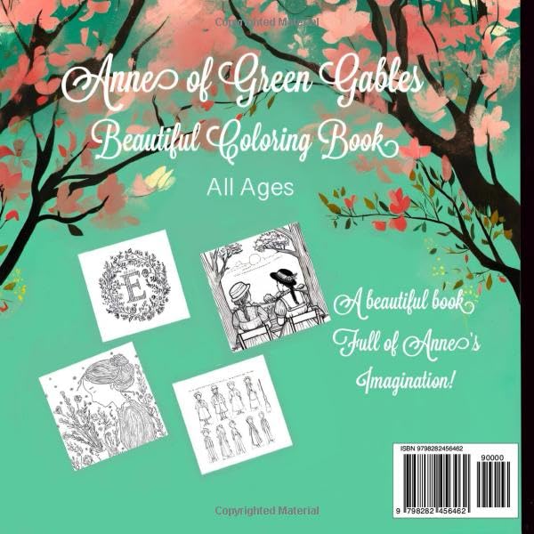 Anne of Green Gables Coloring Book: Plus paper Green Gables theatre activities! - Image 2