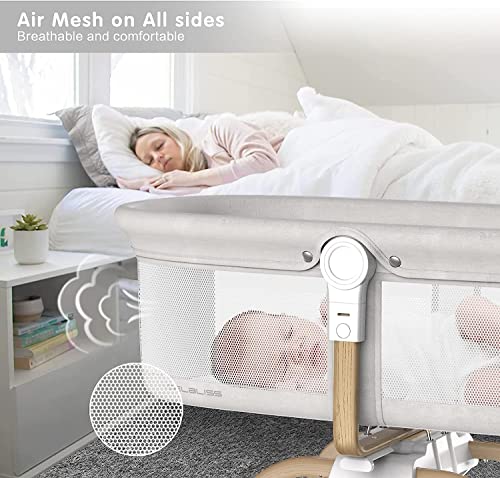 Angelbliss LDG-033 3 In 1 Rocking Bassinet & Baby Bassinet Bedside Sleeper thumb #4