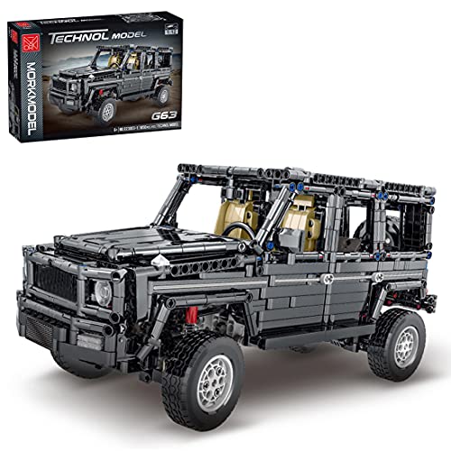 xSuper Technik Offroad Auto, 1850 Klemmbausteine Bausteine Geländewagen Auto Buggy Modell, SUV Modell Bauset für Kinder…
