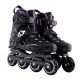 [Rainbow Wheels] ----- Las ruedas son ruedas de goma de alta elasticidad de PU.Excelente agarre para la velocidad perfecta, y la combinación de la rueda de apoyo para rodadura suave y un control deslizante