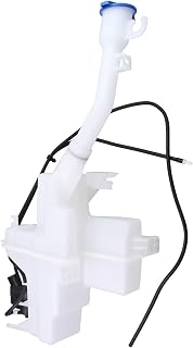 Windshield Washer Reservoir Expansion Tank with Pump and Cap