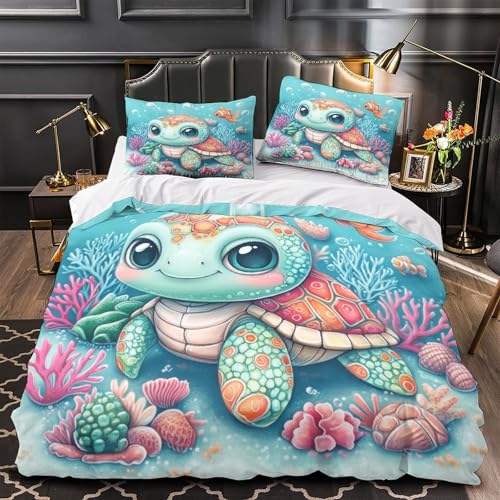 Housse de couette phoque hypoallergique et douce pour sommeil réparateur