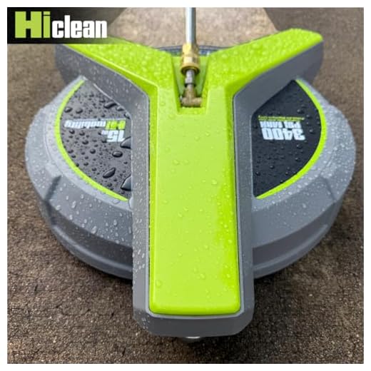 HiClean 15" Gas Pressure Washer Surface Cleaner