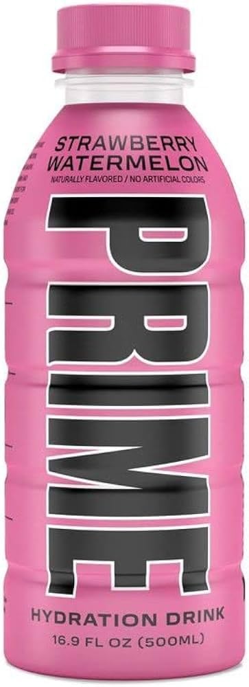 Prime Sports Drink & Energy Drink 500ml (500 ml, Strawberry Watermelon) (B0DFX2NBGR) Amazon Price History, Amazon Price Tracker