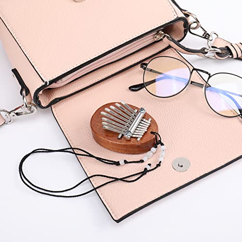 Miaodam Kalimba Thumb Piano Mini Kalimba 8 Keys Thumb Piano, Mini Thumb Piano, Portable Wood Finger Piano, Marimba Musical Kalimba Instrument For Kids Adults Beginners Gifts, Christmas Gift For Kids #TOP6