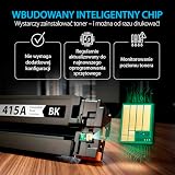 Smart Ink 415A 415 toner kompatybilny z chipem do HP 415A 415 A (czarny, cyjan magenta żółty) jako zamiennik do Laserjet Pro MFP M479fdw M479fdn M479fdw M479fdw M454dw M454dn (W2030A W2031A W2032A