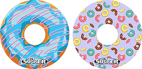Lil Sucker Donut Suction Ring | Suction Cup Holder Anti-Spill Can Drink Support for Boats, Trucks, ATVs | Secure Your Drinks and Prevent Spills with Our Non Slip Coaster 2 Pack