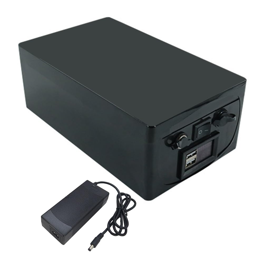 Akumulator litowo-jonowy 12 V, 12 V, 20 Ah, 30 Ah, do echosondy, łodzi rybackiej, reklamy świetlnej, skrzynki świetlnej z ładowarką