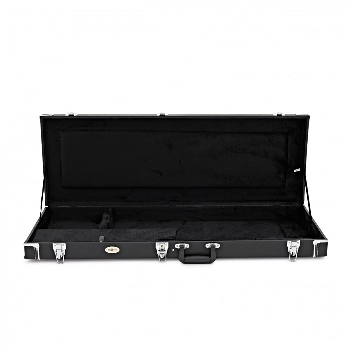 gear4music Étui Rigide pour Guitares Électriques - Verrouillable avec Doublure en Peluche