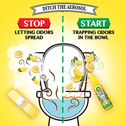 Air Wick Pre Poop Toilet Spray, Rosy Starlet, 1ct, 1.85 Oz, Poop Spray - image 3