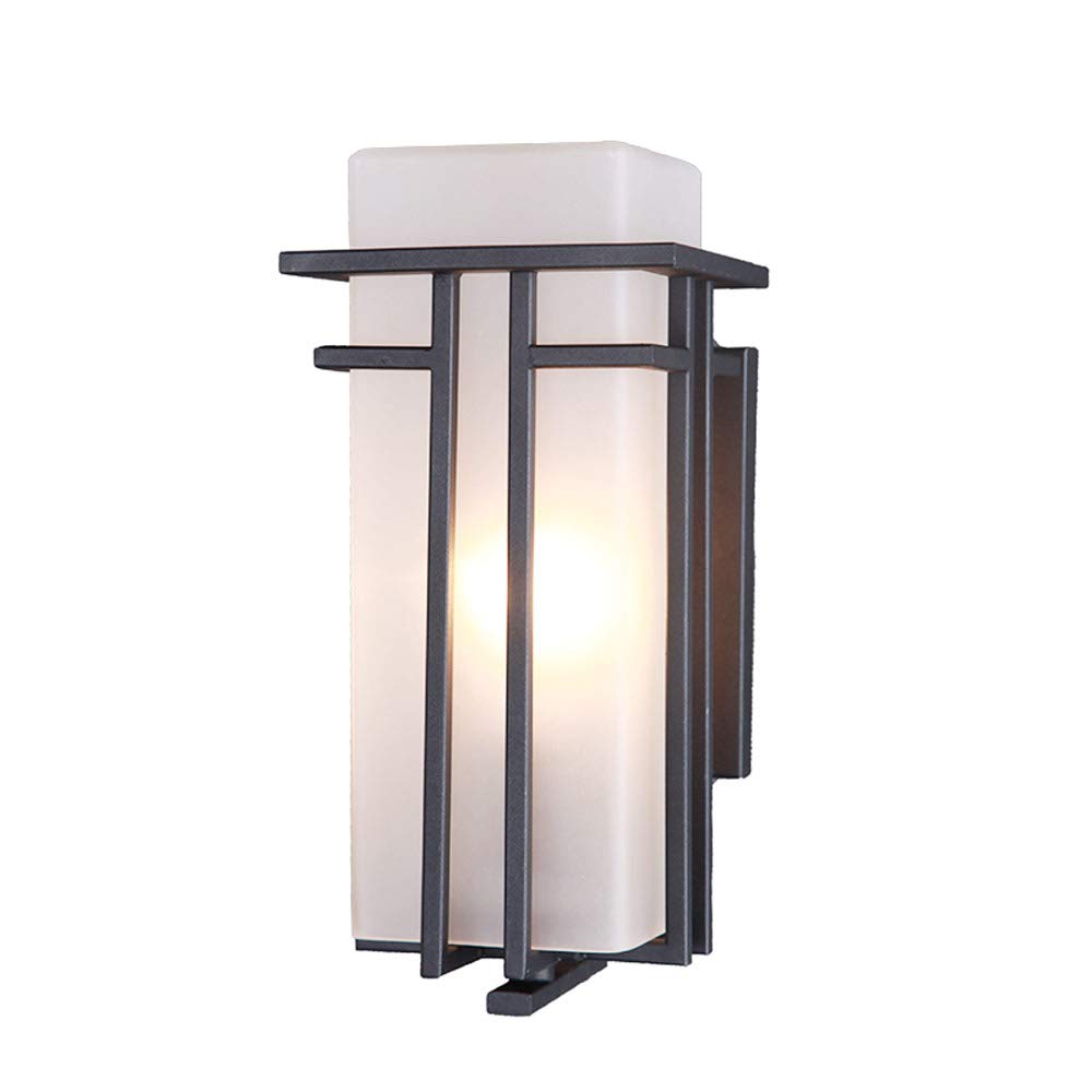 Lanterne murale pour jardin et balcon avec éclairage extérieur E27
