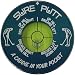 Sure Putt Pro - Golf Putting Aid & Green Reader - Blue - Golf Training Aid - Learn to Read Greens & Lower Your Scores - Golf Gift …