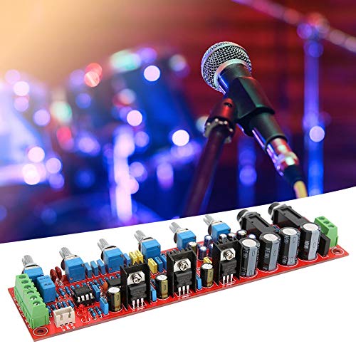 Versterkerbord, PT2399 NE5532 chip printplaat voor thuismicrofoon AC12V-15V, dubbele spanning, volledig tin-spuitproces - Afbeelding 8