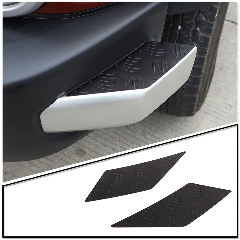 LLKUANG Alloy Car Front Bumper Side Guards for Toyota FJ Cruiser 2007-2021 Bumper Anti-Scratch Protection Panel