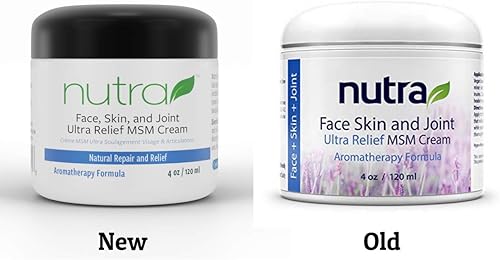 Crema Ultra Relief para rostro, piel y articulaciones Nutra Health 8 oz (8.1 fl oz) Crema