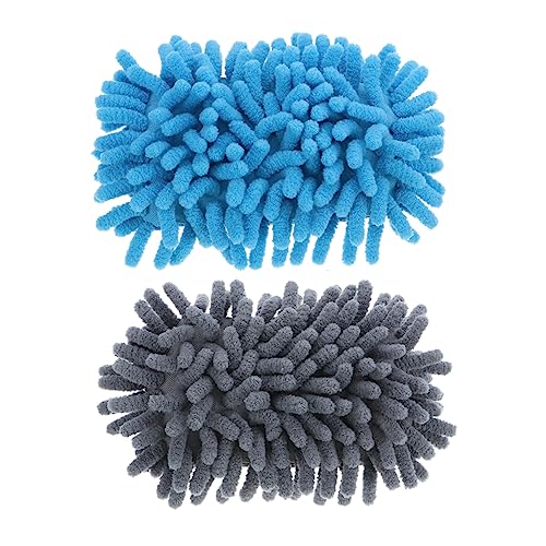 BCOATH 2pcs Chenille Sponge Blackboard Eraser Dry Erase Erasers for Whiteboard