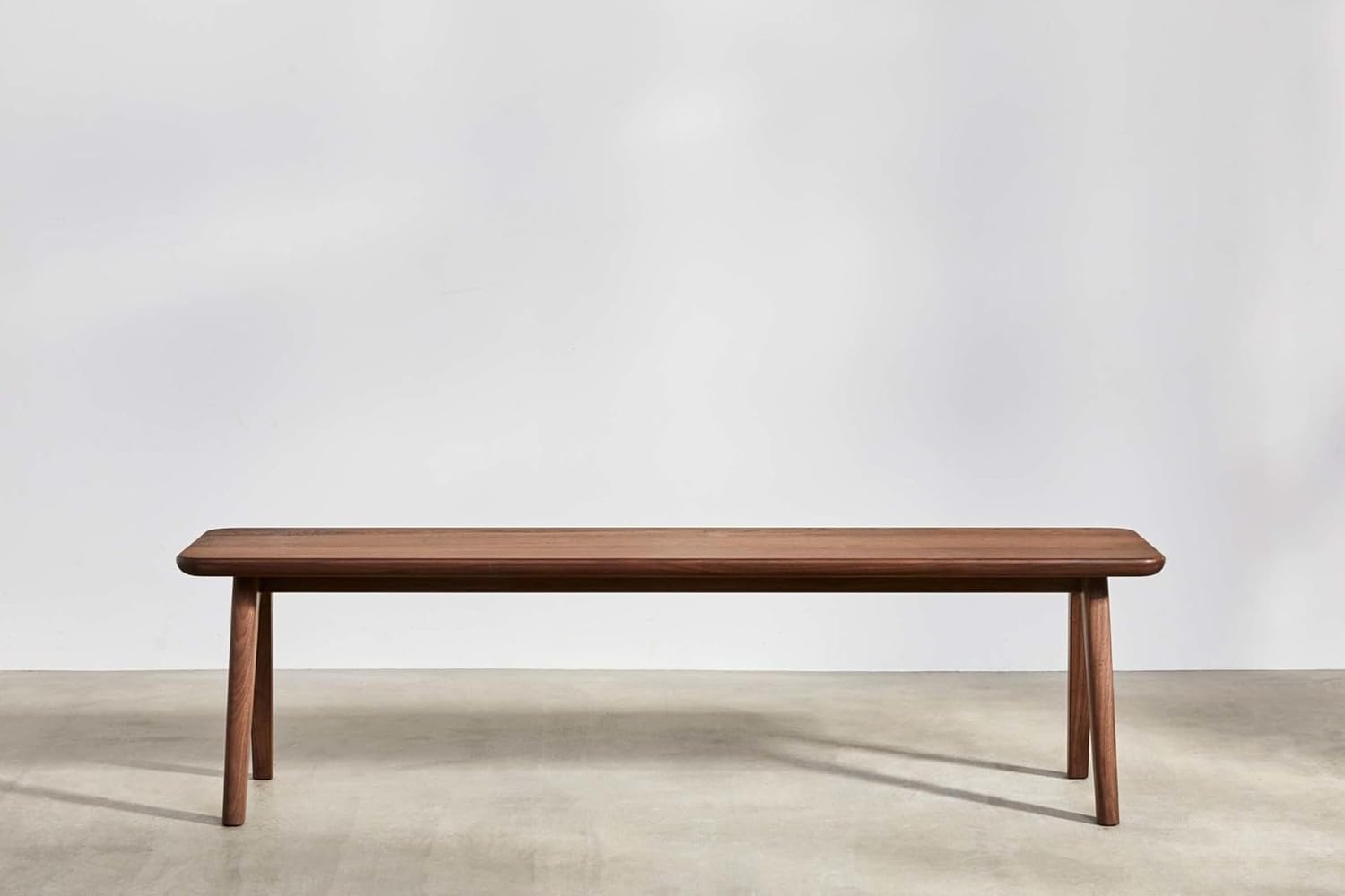ADVRZO Living Room Benches - Wooden Upholstered Seating for Home & Office - Solid Wood Bench for Dining Table - Indoor/Outdoor Seating - Multi-Purpose (Honey Finish)