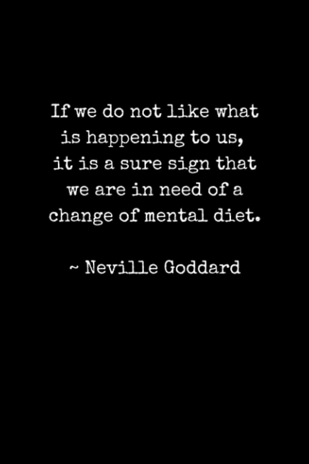 Neville Goddard Quote Gratitude Journal, Law of Assumption, Law of Attraction