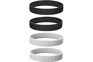 Motivational Silicone Wristbands for Basketball Enthusiasts