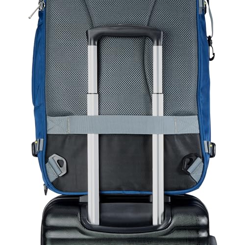 Image of AmazonBasics 46 Ltrs Carry-On Travel Backpack, Navy