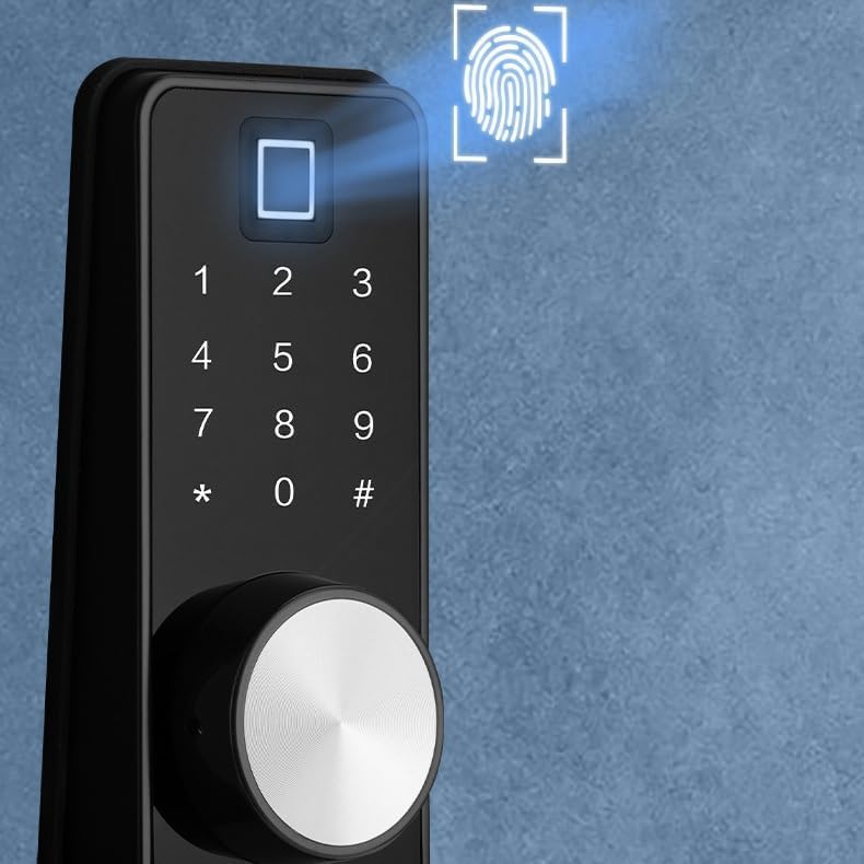 Mayapril Controllo Serratura Intelligente Controllo sblocco riconoscimento Impronta Digitale Serratura Intelligente Impermeabile Serratura Porta Ufficio Serratura Intelligente App