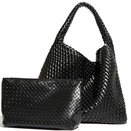 Tote Bag Shoulder Handbags for Women Hand bag Large Capacity Travel Woven Lightweight Purse Hobo Slouchy Bags