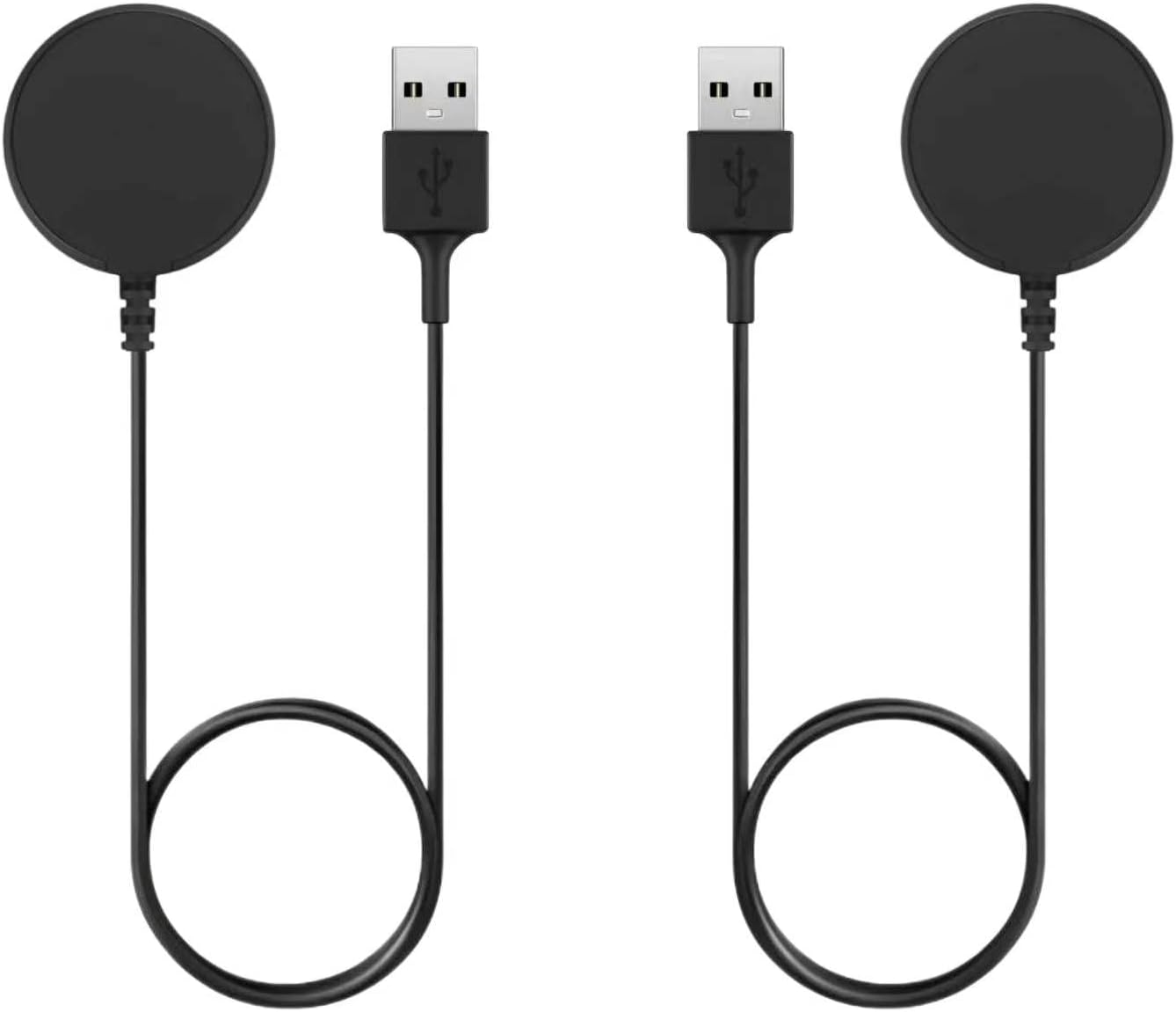 [2-Pack, 3.3ft] Charger Replacement for Samsung Galaxy Watch 8/8 Classic/7/6/6 Classic/5/5 Pro/Ultra/FE, Galaxy Watch 4/3/Active 2/Active Charger Fast Charging