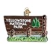 Old World Christmas Yellowstone National Park Glass Blown Ornament