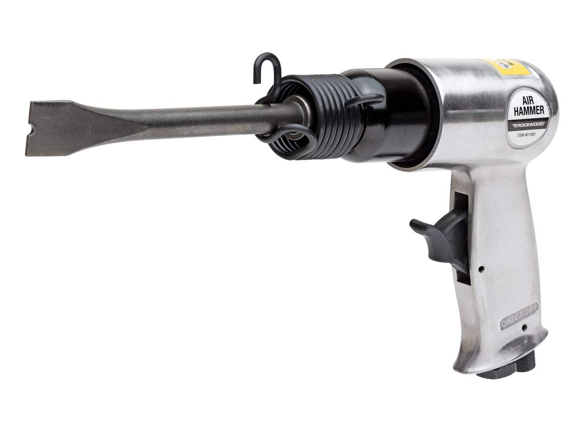 Rockwood Air Hammer 4 Chisel Set Kit Requires 4CFM