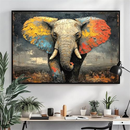 Diamond painting chat 5D broderie diamant kit complet 50x70cm pour lune peinture