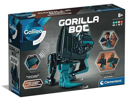Robot Singe à assembler Clementoni Gorilla Bot développe la logique