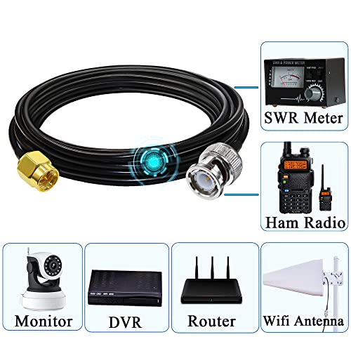 TUOLNK Cavo jumper da BNC a SMA Cavo di prolunga