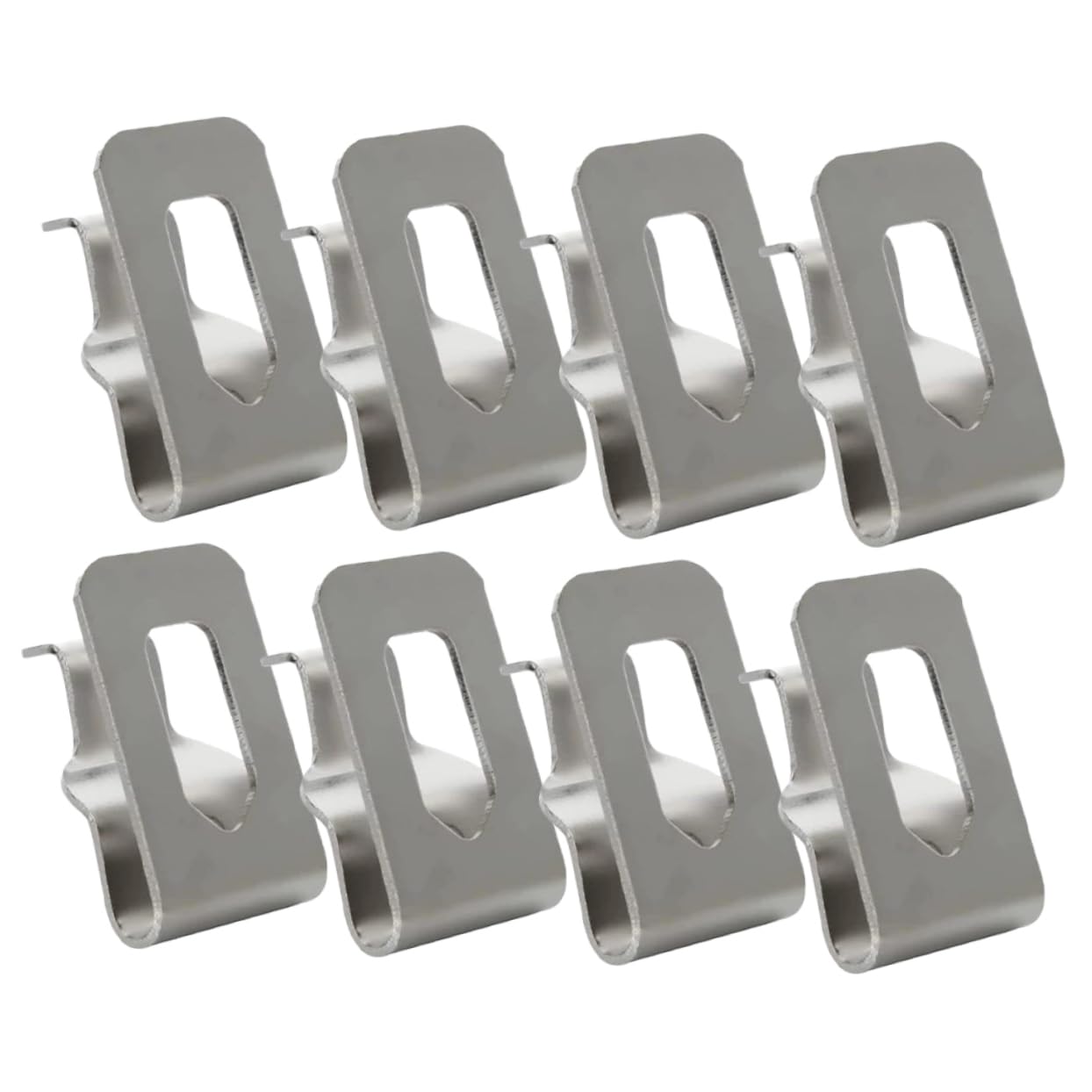 Tofficu 4 Set Fibbia Della Vita Utensile Cintura Porta Trapano Cintura Di Lavoro Chiave Gancio Ganci Per Cintura Degli Attrezzi Porta Clip Da Cintura Acciaio Inossidabile Argento 8 Pezzi*4