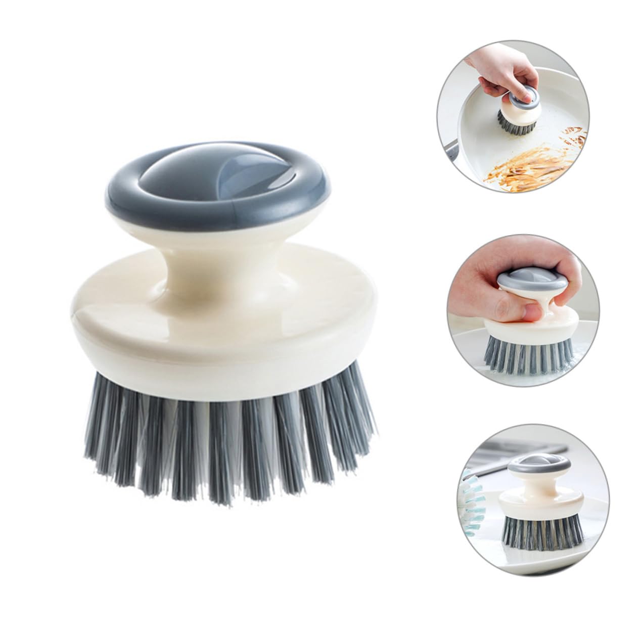 PRETYZOOM 10piezas Cepillo De Cocina Multifuncional Mango Ergonómico para Limpiar Ollas y Sartenes Resistente Al para Cocinas y Baños