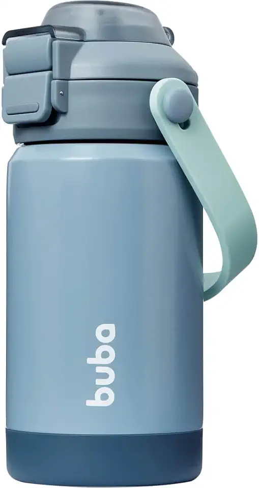 Buba, Copo térmico Parede Dupla Com Bico E Canudo Ocean