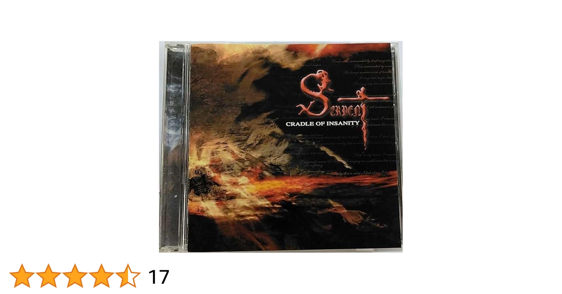 Serpent - Cradle Of Insanity / xGODx セット Amazon.co.jp: Serpent Cradle Of Insanity xGODx セット 国産