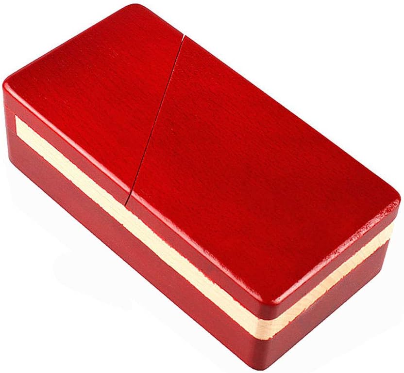 Magic Mysterious Box Secret Wooden Brain Teaser Lock Box Compartment Gift Puzzle Box