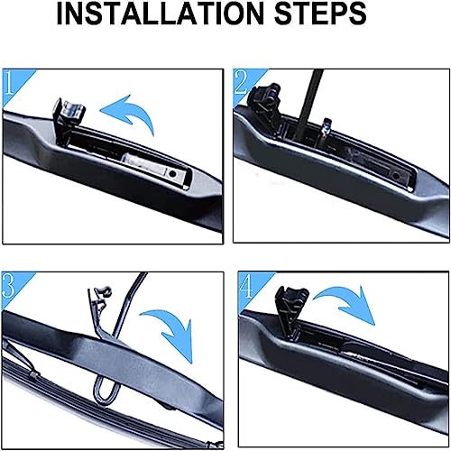 HOWENG Auto Spazzola Tergicristallo,per Jeep