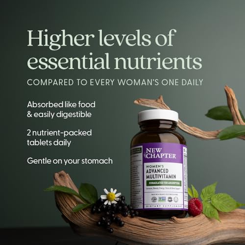 New Chapter Women's Advanced Multivitamin Formula, 120 Count - image 5