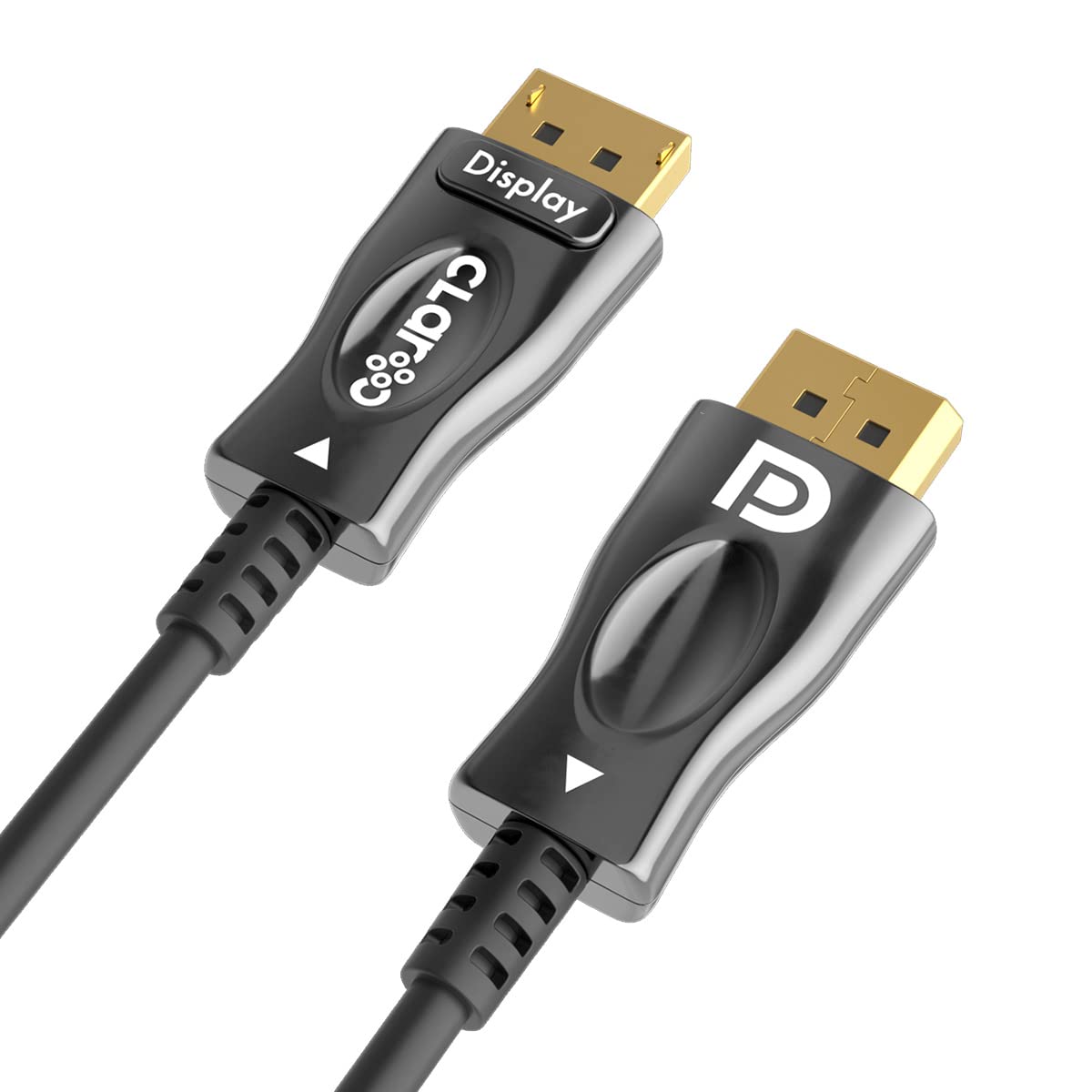 Câble DisplayPort 8K @ 60 Hz, 4K @ 144 Hz | Câble optique actif AOC | Display Stream Compression 1.2 (DSC), FEC, Dynamic HDR, HDR10, échantillonnage 4:4:4 | longueur 15 m