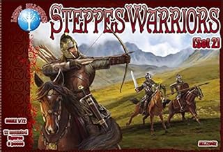 Alliance 72052 - 1/72 - Steppes Warriors. Set 2. 12 Figures. Scale Model kit