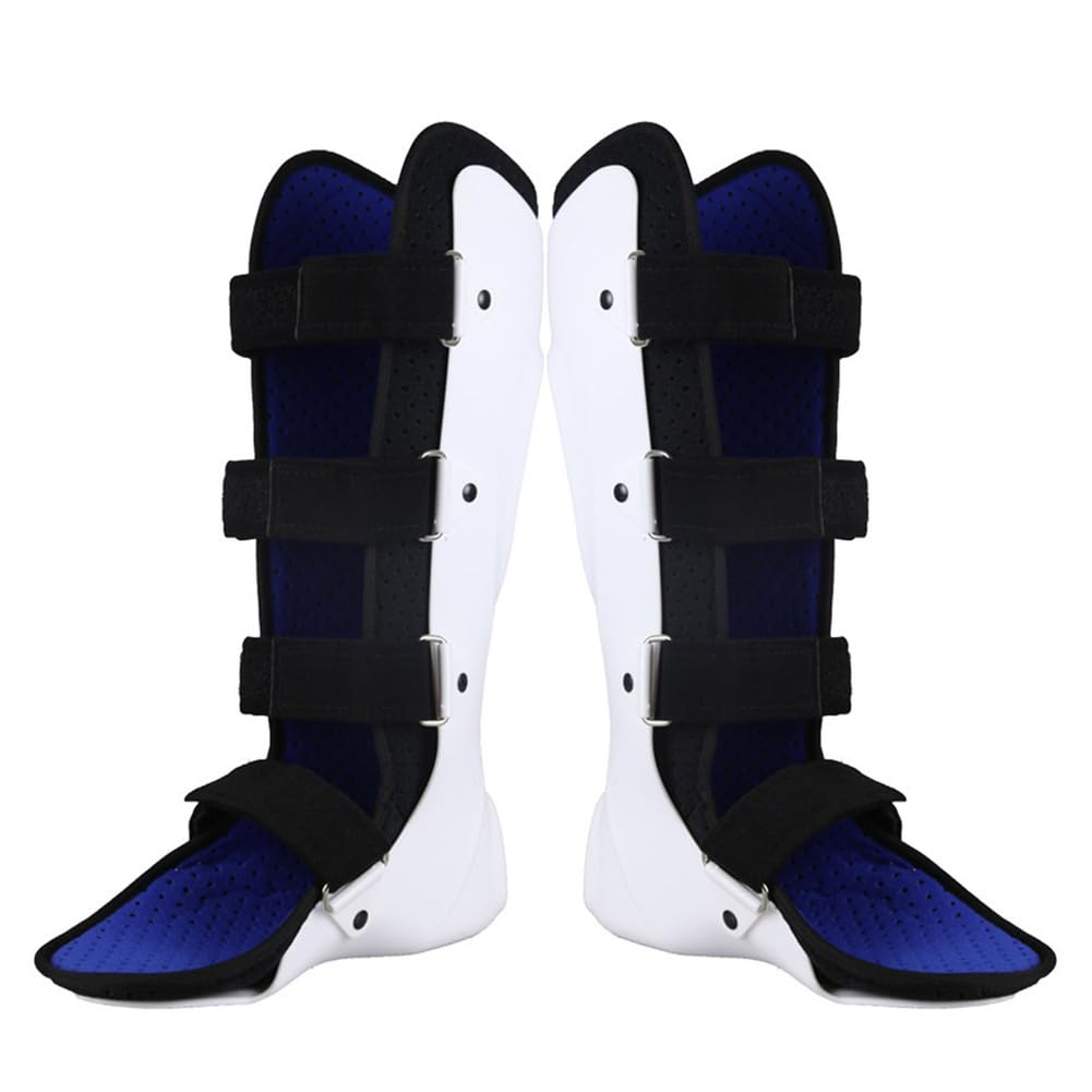 SFKLYU Inmovilizador Ortopédico para Dormir, Soporte Ortopédico para Piernas, Soporte para Pies Caídos para Lesiones de Tobillo O Pie, Fracturas,A 1 Pair,S