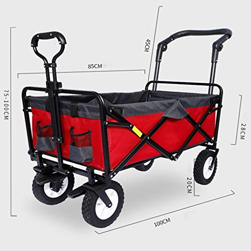 Carretilla plegable para camping y compras miniatura 5