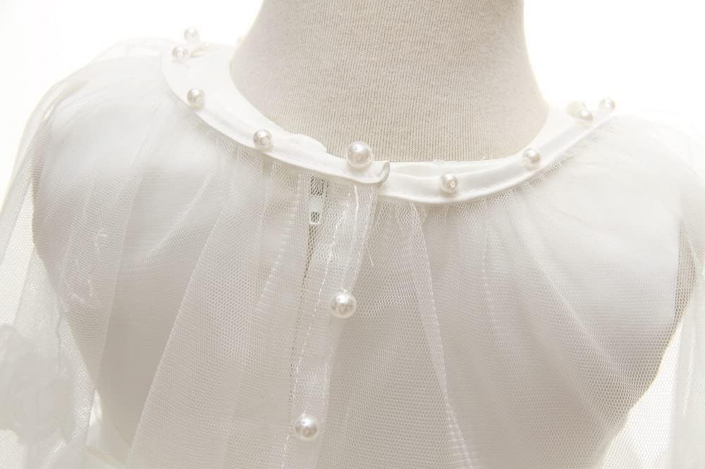 3Pcs Set Baby Girl Dress Christening Baptism Gowns Formal Dress - Image 6