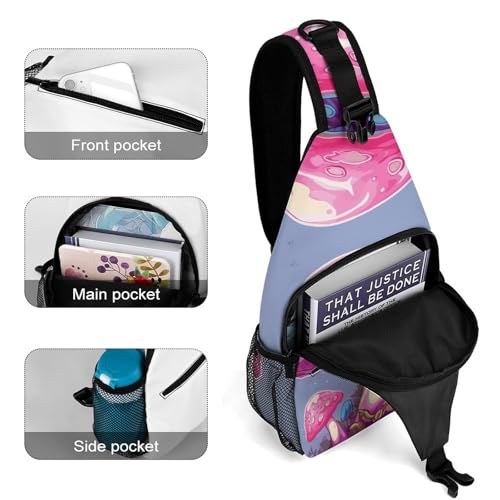 Bolso Sling Crossbody Casual para Viaje y Senderismo miniatura 4